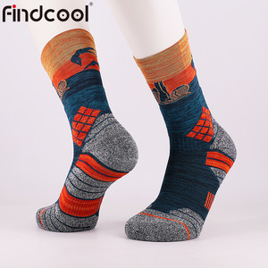 
Findcool high-top practical socks elite basketball socks thickened towel bottom outdoor running sports socks