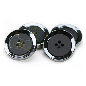 
versatile high-end suit four-eye jacket button men and women woolen coat windbreaker formal casual shirt button