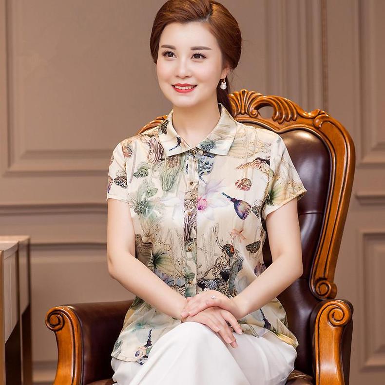 给妈妈买衣服就买香云纱,高档质感妈妈更显年轻