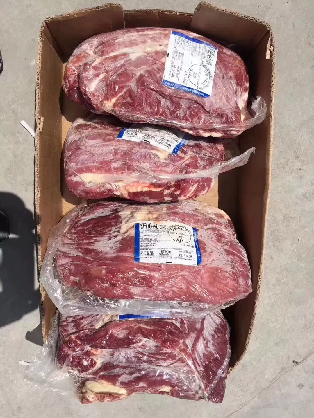 10斤裝牛上腦肉大塊牛肉冷凍牛肉進口牛背肩