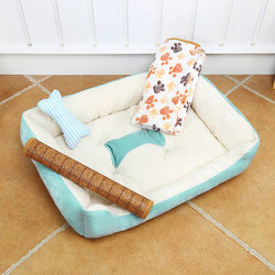 Dog Mat, Cat Mat, Blanket, Pet Bed, Dog Bed, Cat Bed, Large, Medium, Small Dog Mattress, Autumn and Winter All-Season Thickened Sleeping Pad