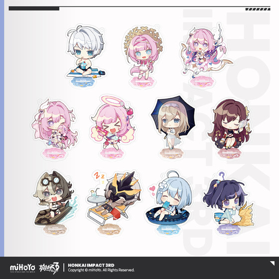 
[MiHoYo/Honkai 3] Yingjie Gacha Paradise Series Acrylic Hanging Ornament Alicia miHoYo