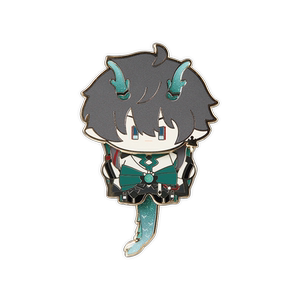 [Mihayou/Benghuan: Xingdian Railway] Q version doll series shaking music metal badge miHoYo
