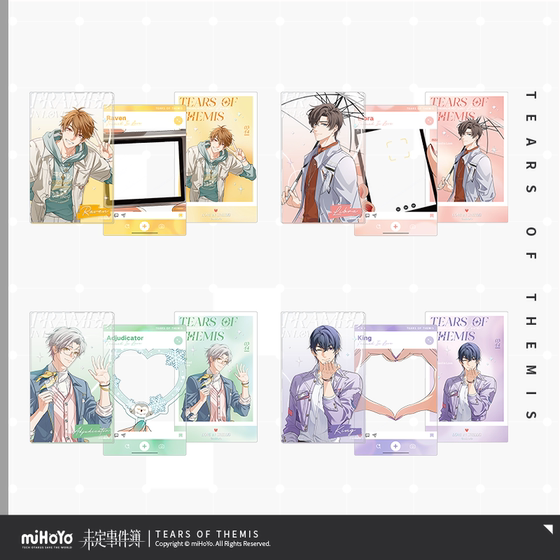 
[MiHoYo/Undecided Event Book] Honey Shadow Light Picking Series Love Freeze Photo Card Set The remaining amount will be dropped
