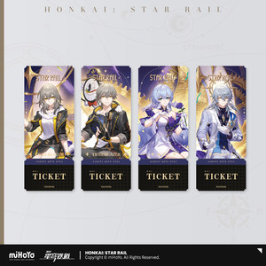[Mihayou/Cangfa: Star Dome Railway] Autumn Celebration Series Laser Tickets miHoYo
