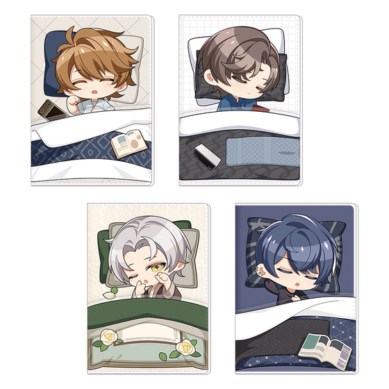 [Mihayou/Undefeated Event Book] Tonight Hao Sleeping Series Q version pvc pocket book Mihoyo