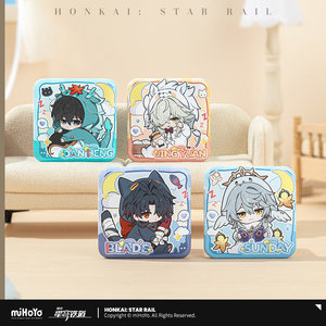 
[Mihayou/Benghuai: Xingqiu Railway] Boys' Dormitory Series Q-version Square Badge miHoYo
