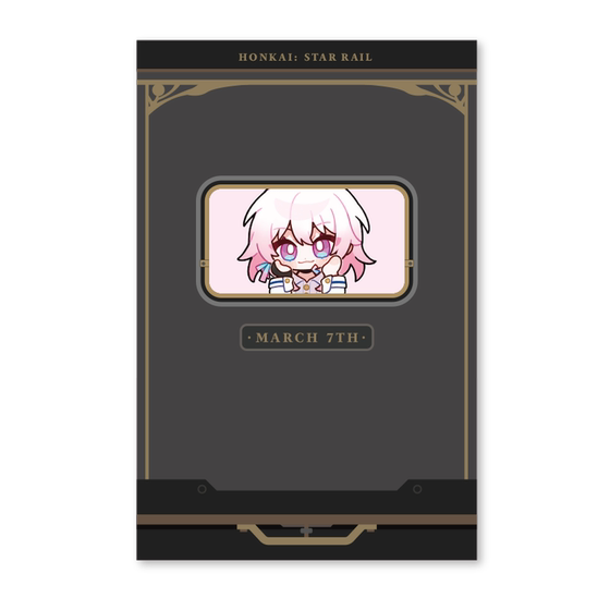 [MiHoYo/Collapse: Star Dome Railway] Pam Exhibition Hall Series Convenience Note Set miHoYo