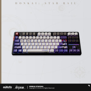 
[Mihayou/Benghuan: Xingqiong Railway] Huangquan backlit mechanical keyboard miHoYo