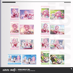 
[MiHoYo/Honkai Impact 3] CG series Polaroid/flash card set Alicia miHoYo