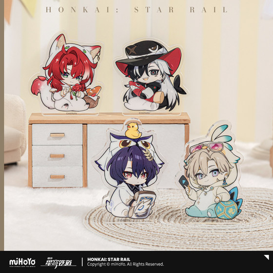 
[Mihayou/Benghuai: Xingqiong Railway] Boys' Dormitory Series Q-version Acrylic mini stand-alone miHoYo