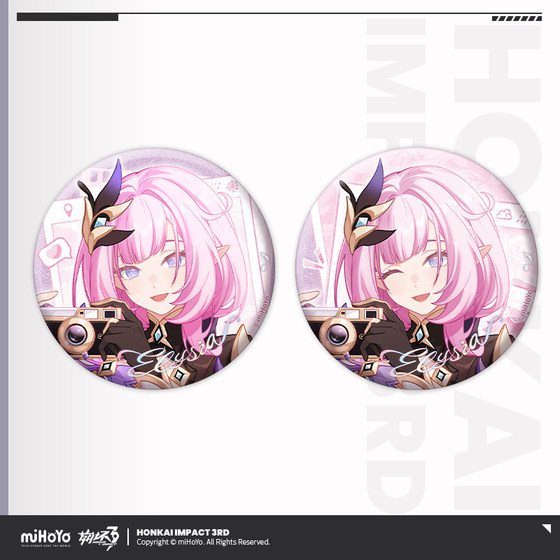 
[MiHoYo/Honkai Impact 3] Dreamcatcher Journey Series Tinplate Badge Set Alicia miHoYo