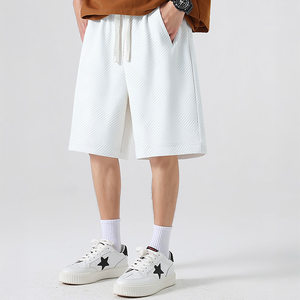 
Add fat and large size summer thin loose shorts men's casual pants fat sports pants five-point pants basketball pants men