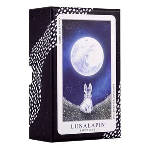 Imported genuine Lunalapin Rabbit Tarot Moon Under the Rabbit Tarot Card Weiweitt Taluo