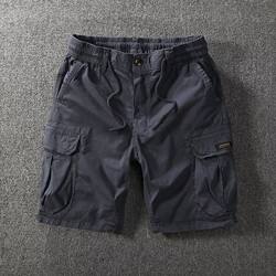 Shorts+Workwear+Multiple Pockets+Wear-Resistant+Female Pants for Men