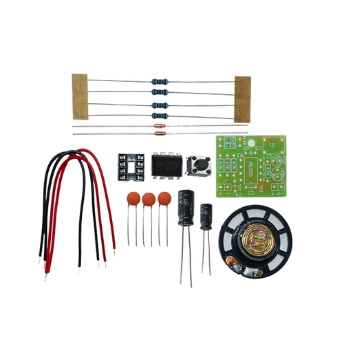NE555 Dingdong Door Rotl Kit Электронное обучение Небольшое производственное моделирование модуля дверного звонка DIY LOSE Part