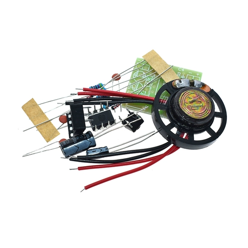 NE555 Dingdong Door Rotl Kit Электронное обучение Небольшое производственное моделирование модуля дверного звонка DIY LOSE Part