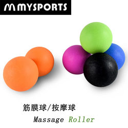 Yoga Fascia Ball Massage Fitness Muscle Relaxation Peanut Ball Fitness Ball Foot Sole Massage Ball Fitness Ball