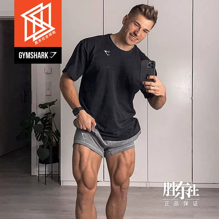 GymShark Onxy T⭐️Ready Stock Baju gym tshirt sado 健身衣服短袖速