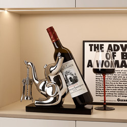 Modern Light Luxury Style Ceramic Wine Rack, Home Living Room Sideboard, Wine Cabinet, High-End Decorative Ornaments