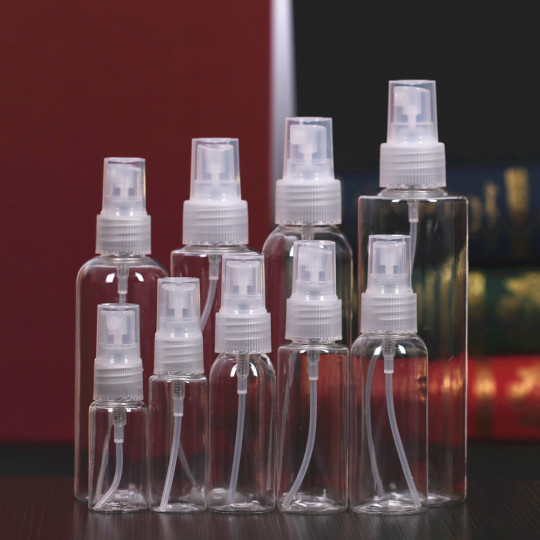 Flaconi Vuoti Trasparenti da 25 Pezzi Contenitore In Plastica da 30
