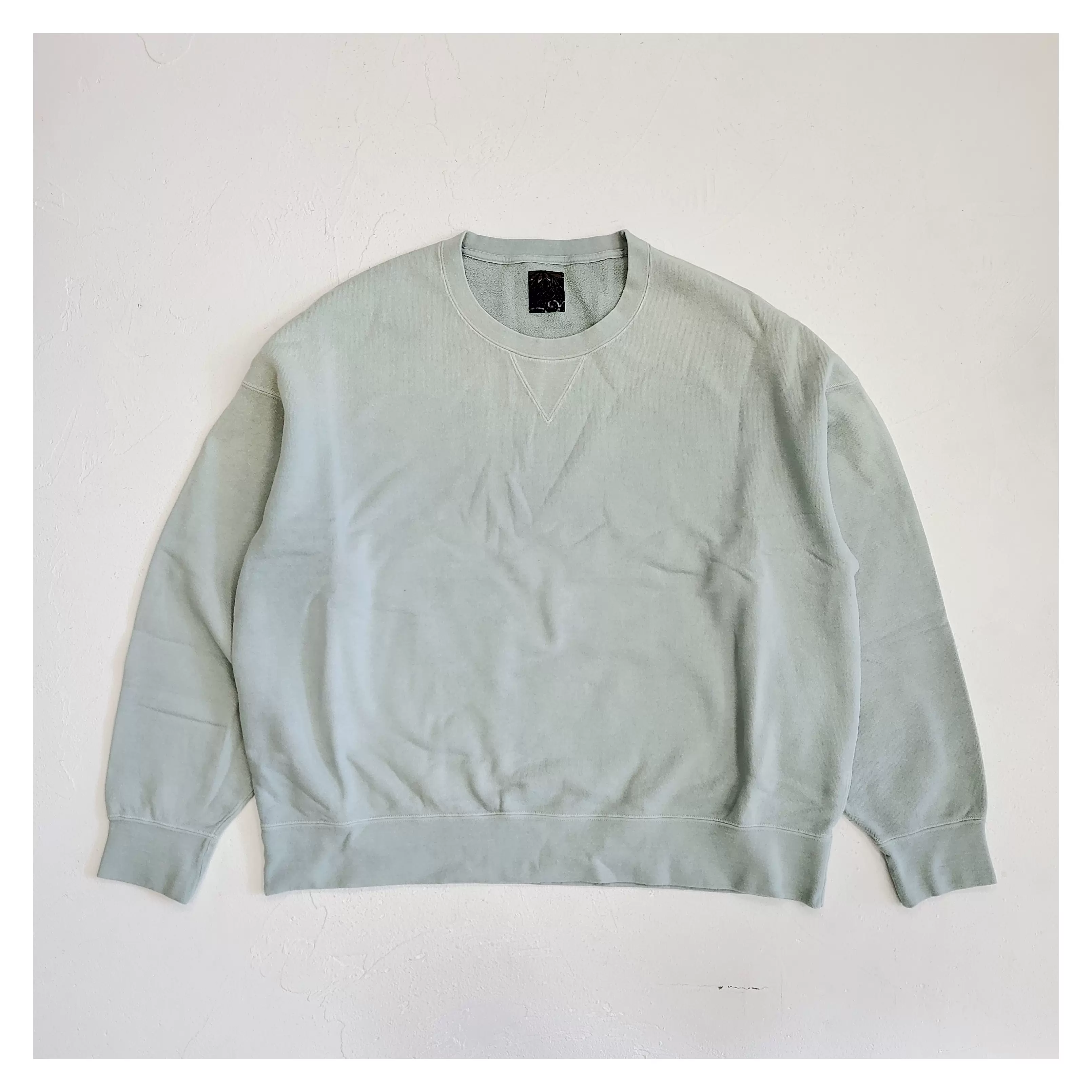 现货VISVIM 23AW ICT AMPLUS SB SWEAT L/S DMGD 染色做旧卫衣-Taobao