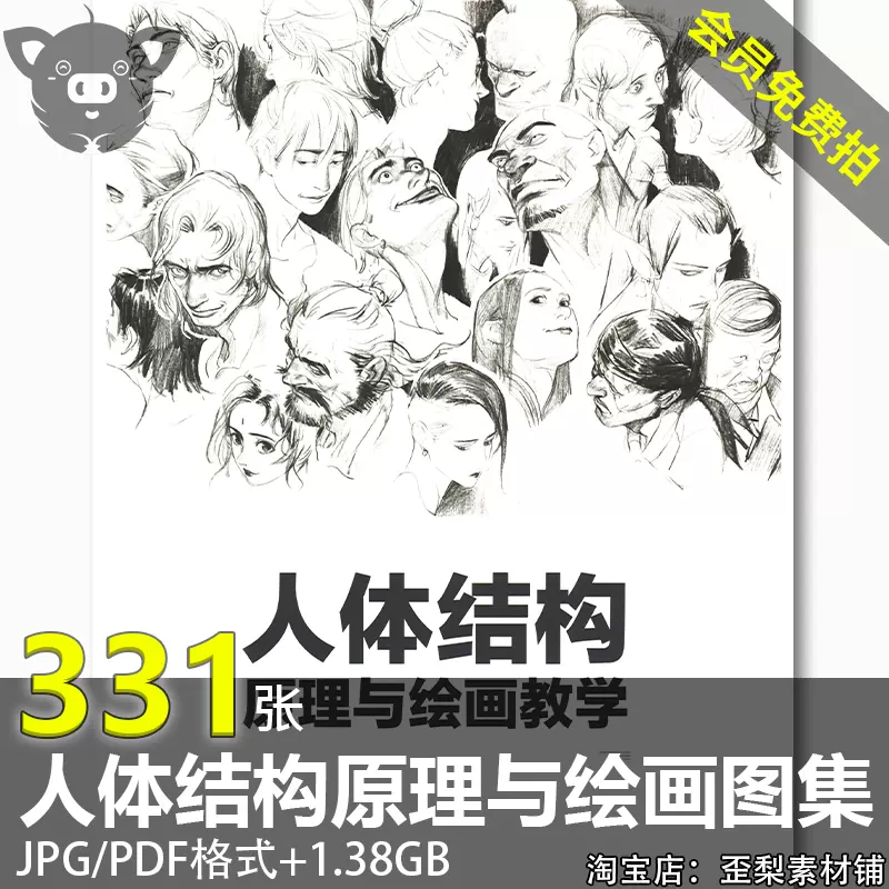 人体结构绘画教学 最新版 伯里曼人体结构绘画教学(白金版)