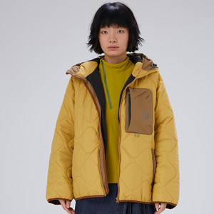 
TRIP/CO autumn and winter men and women warm cotton jackets double-sided fashion jacket contrast quilted tops