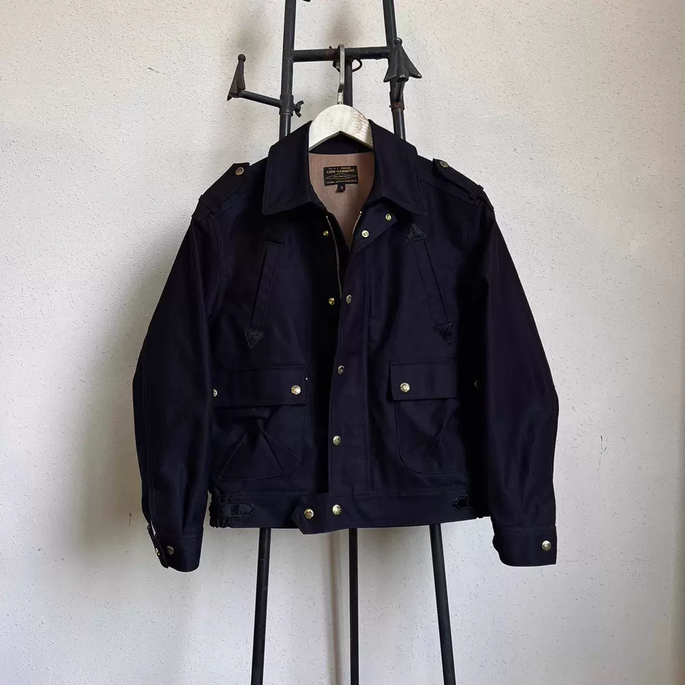 70年代加拿大陆军作战风衣MKll378克重磅防撕裂丛林布中长款外套