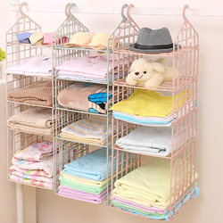 Storage Rack Multi-Layer Rack Foldable Hanging Storage Rack Clothes Organizer Wardrobe Storage Rack Dormitory Storage Hanging Bag