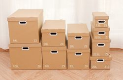 Cowhide File Box, Paper Storage Box, Large Storage Box for Books, Snacks, and Documents with Lid