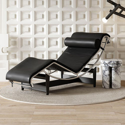 Lc4 Lounge Chair Genuine Leather Conbye Home Office Lunch Break Nap Accessible Luxury Bauhaus Designer Leisure Chair