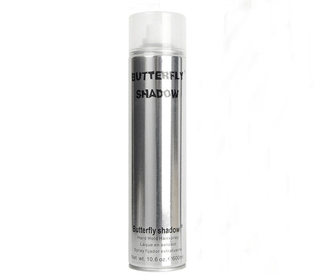 Butterfly Shadow Hairspray Strong Styling Spray for Men Women Hard Lasting Dry Gel