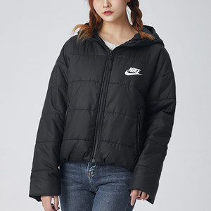 Nike Nike cotton clothing women's winter new warm-keeping windproof sports cotton jacket CZ1467-010