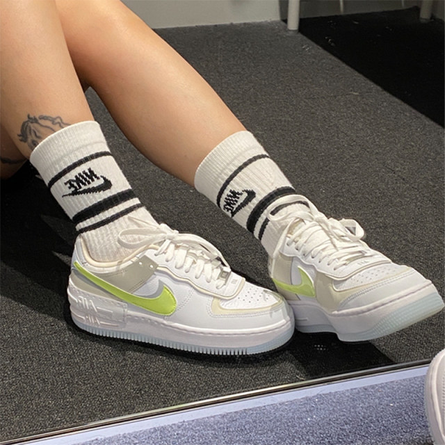 Nike Nike's new women's shoes AF1 Air Force One thick-soled sports shoes casual shoes sneakers FB7582-100