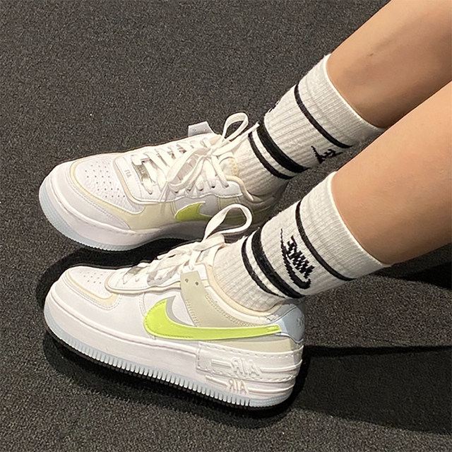 Nike Nike's new women's shoes AF1 Air Force One thick-soled sports shoes casual shoes sneakers FB7582-100
