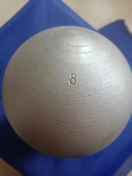 Solid Lead Ball 8/9/10kg Kilogram Competition High School Junior High Training Equipment Exam for Men and Women Weight-Bearing Training