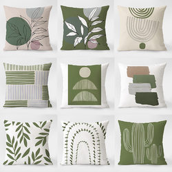 Modern Minimalist Throw Pillow Sofa Living Room Cushion Pillowcase Abstract Pillow Home Decor Small Fresh Style Home Office Bedroom Car