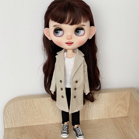 BLYTHE Little cloth doll clothing OB24 LICCA Azone19 joint bodies windbreaker Barbieer baby clothes
