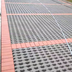 Guizhou Greening Bricks, Grass Planting Bricks, Courtyard Garden Bricks, Permeable Bricks, Yixing Grass Planting Bricks, Interlocking Clay Bricks, Lawn Bricks