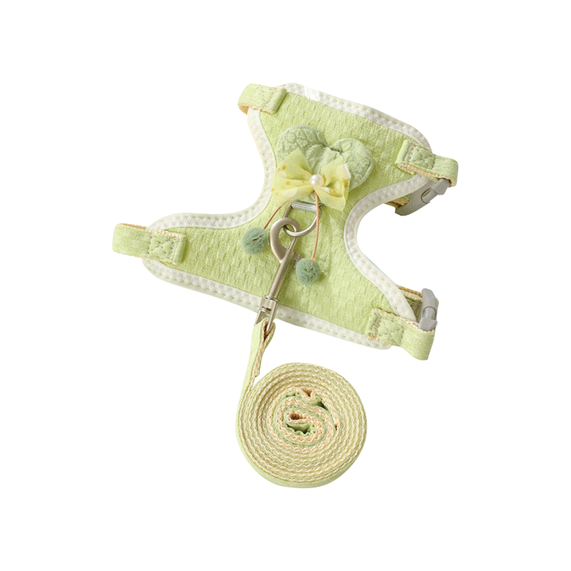 Cat led the rope little milk cat defense to break free of kittens to go out for dedicated vest skating cat ropes anti -running rope cat chest strap
