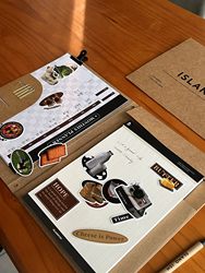 Yuyu Cultural and Creative Original American-Style Kraft Paper Storage Folder Multifunctional A4 Document Organizer Simple File Bag Planner