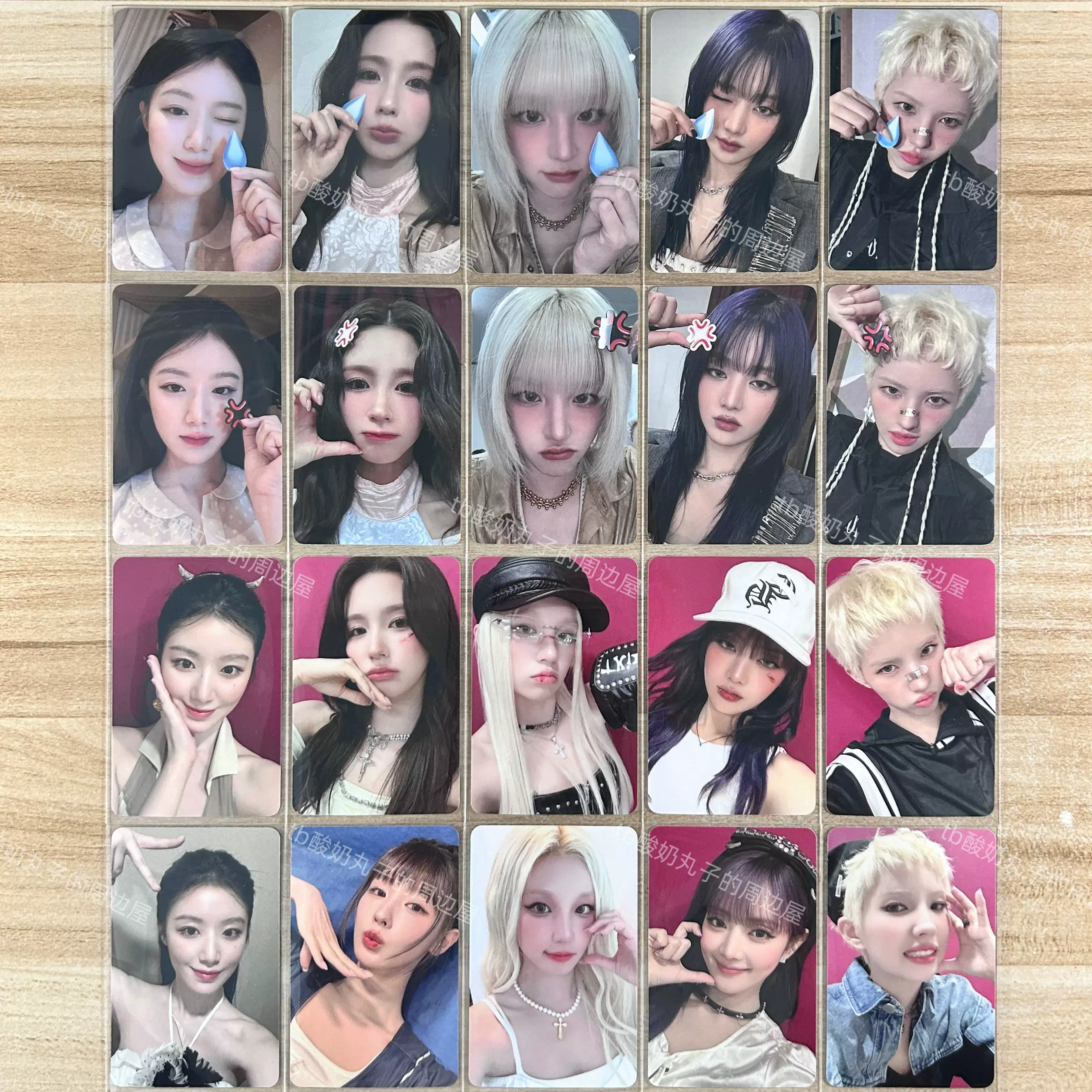 (G)I-DLE I-DEL mini8 kpopmerch 特典 10枚セット G)I-DLE正版小卡el/am特典卡gidle mini8 Good Thing