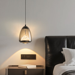Sunlight Golden Mountain Italian-Style Bedroom Bedside Hand-Sweep Adjustable Small Pendant Light Modern Art Living Room Background Wall Foyer Pendant Light