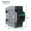 Schneider AC contactor LC1D50AM7C F7 B7 Q7 cuộn dây 24v 220v 110v thang máy 50A