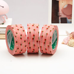 Strawberry Sealing Tape, Cute and Fresh, ins Adhesive Tape for E-Commerce Packaging, Sealing Tape for Girls, Internet Celebrity Sealing Tape