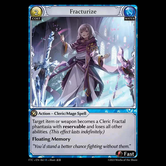 Grand Archive White, Weiss Queen 4枚 Grand ArchiveTCG『Snow White