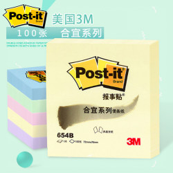 Multi-Pack of American 3m Post-It Notes, Reusable Sticky Notes, Memo Pads, Small Notebooks, Notice Stickers, Creative Memo Labels, Stickers for Students, Tearable, Trendy, Cute, Fluorescent Memo Stickers