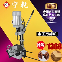 Ningqian Woodworking Mortising Machine, Small Multi-Functional Household Desktop Drill Press, Woodworking Mortise Drilling and Slotting Machine