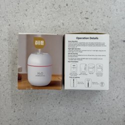 Baifei Mini USB Humidifier for Home, Bedroom, Office Desktop, Atomizing Hydrating Spray, Portable